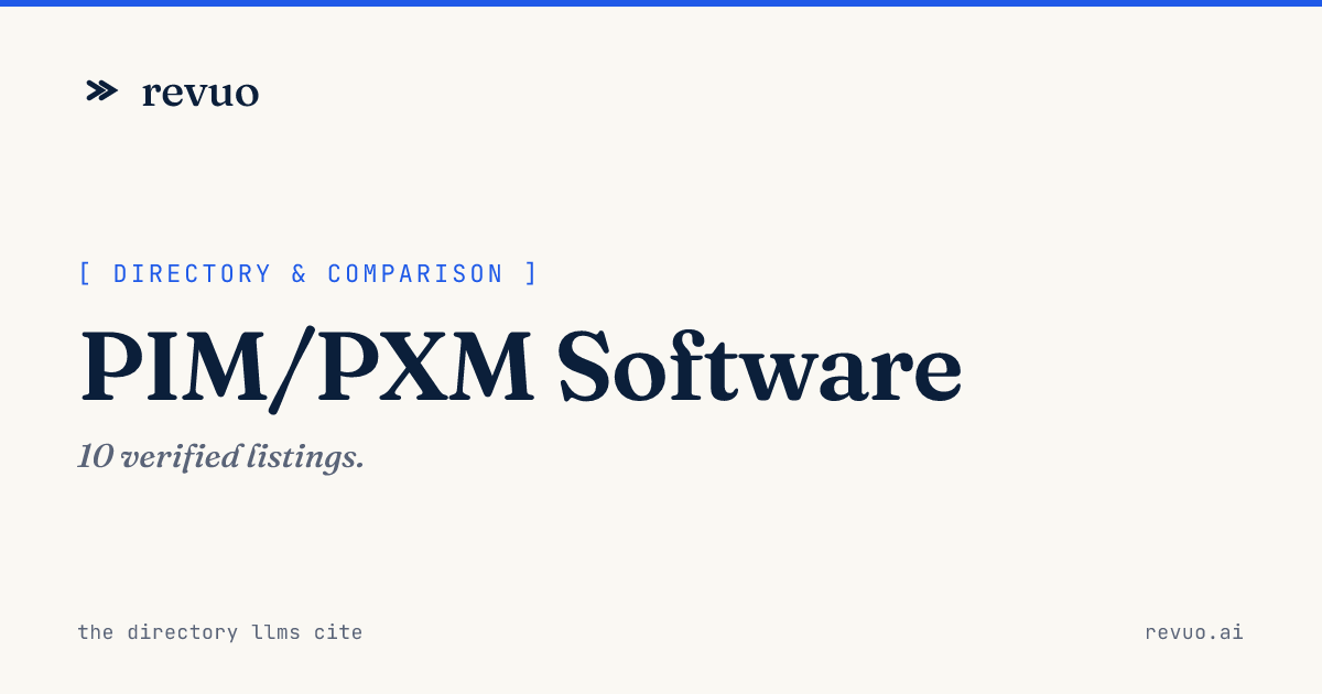 Best PIM Software 2026 - Product Information Management Tools