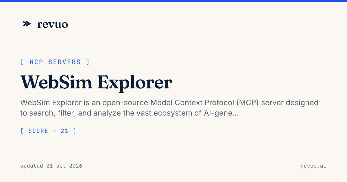 WebSim Explorer Review (2026): Pricing, Pros & Cons