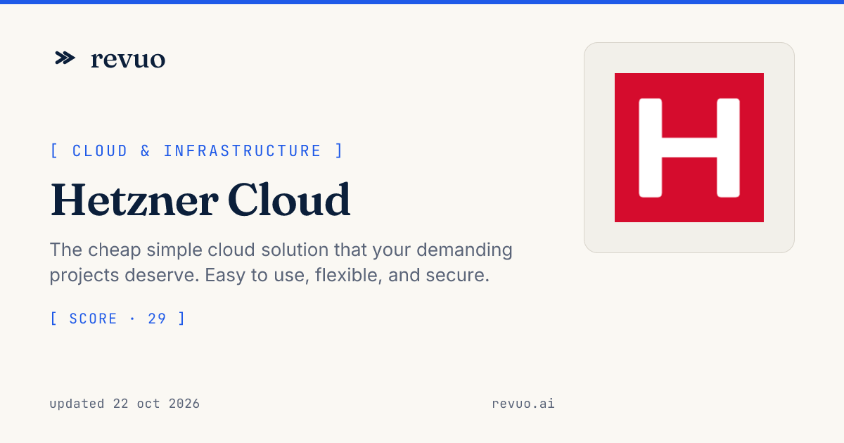 Hetzner Cloud Review (2026): Pricing, Pros & Cons